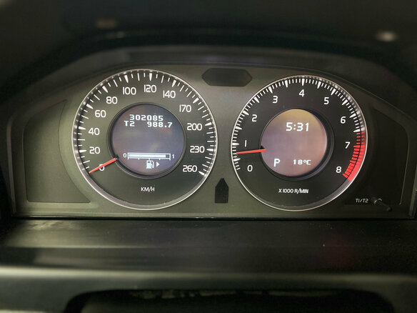2007 Volvo S80 II, чёрный - вид 10