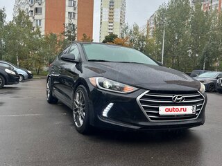 2017 Hyundai Elantra VI (AD), чёрный, 1630000 рублей, вид 5