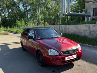 2008 Lada (ВАЗ) Priora I, красный, 220000 рублей, вид 2