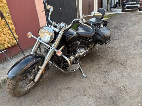 2005 Yamaha XVS650 Drag Star, чёрный, 470000 рублей, вид 3