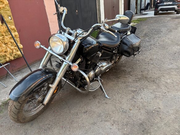 2005 Yamaha XVS650 Drag Star, чёрный, 470000 рублей - вид 2
