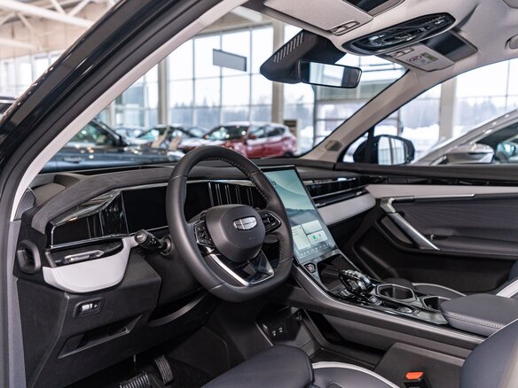 2026 Geely Atlas II, чёрный - вид 10