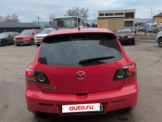 2008 Mazda 3 I (BK) Рестайлинг, красный, 625000 рублей, вид 4