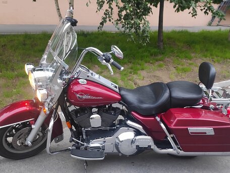 2006 Harley-Davidson Road King, красный, 650000 рублей, вид 1
