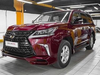 2008 Lexus LX 570 III, красный, 3500000 рублей, вид 1