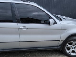 2002 BMW X5 3.0i I (E53), серебристый, 810000 рублей, вид 4