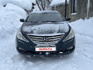 2010 Hyundai Sonata VI (YF), синий, 950000 рублей, вид 2