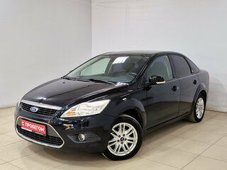 2008 Ford Focus II Рестайлинг, чёрный, 540000 рублей, вид 1