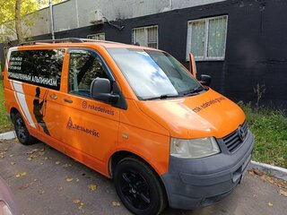 2008 Volkswagen Transporter, оранжевый, 650000 рублей, вид 3