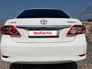 2013 Toyota Corolla X (E140, E150) Рестайлинг, белый, 1150000 рублей, вид 4