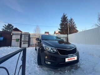 2015 Kia Rio III Рестайлинг, коричневый, 520000 рублей, вид 1