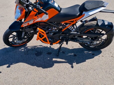 2017 KTM 250 Duke, оранжевый, 350000 рублей, вид 5