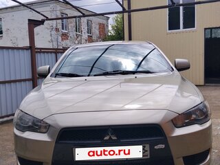 2008 Mitsubishi Lancer X, бежевый, 810000 рублей, вид 1