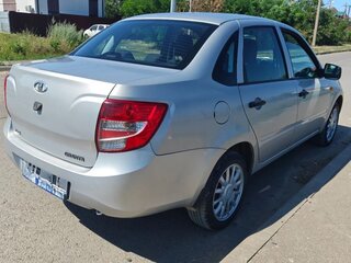 2014 Lada (ВАЗ) Granta I, серебристый, 700000 рублей, вид 5