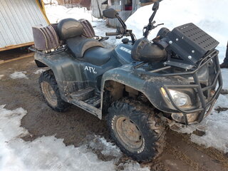 2013 Stels ATV-600, зелёный, 430000 рублей, вид 3