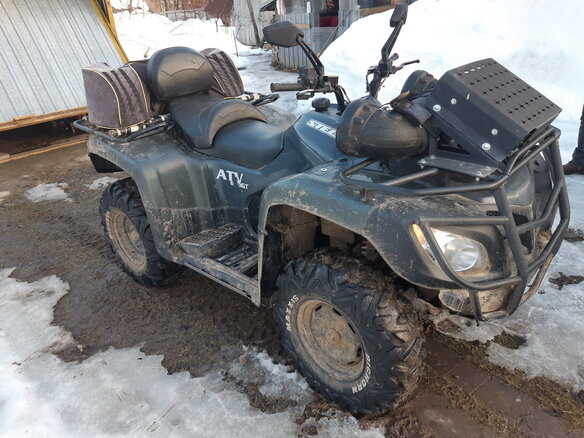 2013 Stels ATV-600, зелёный, 430000 рублей - вид 2