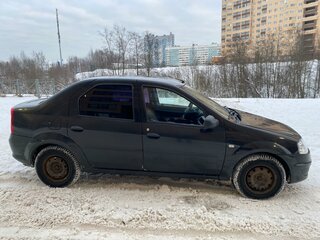 2012 Renault Logan I Рестайлинг, чёрный, 330000 рублей, вид 2