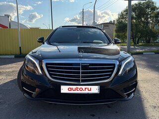 2016 Mercedes-Benz S-Класс 400 Long VI (W222, C217), чёрный, 3300000 рублей, вид 2
