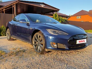 2016 Tesla Model S 90D I, синий, 2450000 рублей, вид 4