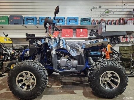 2024 Yamaha Grizzly 250, синий, 165000 рублей, вид 3