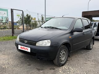2012 Lada (ВАЗ) Kalina I, чёрный, 125000 рублей, вид 2