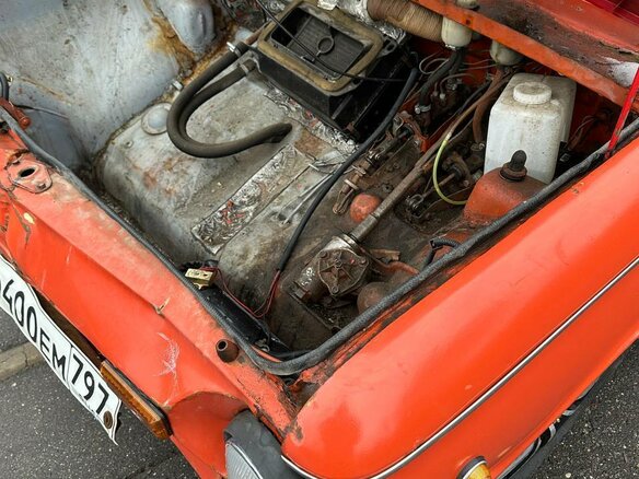 1982 ЗАЗ 968 М, красный, 125000 рублей - вид 12