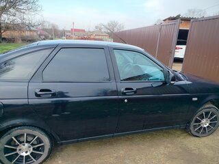 2010 Lada (ВАЗ) Priora I, чёрный, 350000 рублей, вид 2