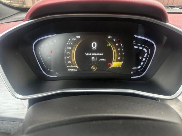 2022 Geely Coolray I, красный, 1720000 рублей - вид 4