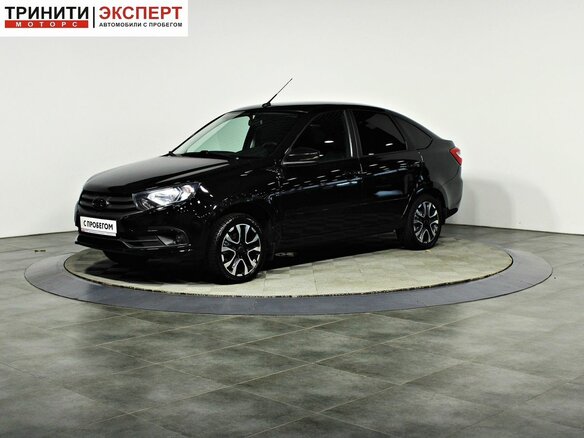 2022 Lada (ВАЗ) Granta Euro-2 I Рестайлинг, чёрный, 755000 рублей