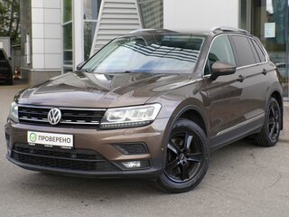 2018 Volkswagen Tiguan II, коричневый, 2404000 рублей, вид 1