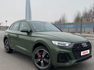2021 Audi Q5 45 TFSI II (FY) Рестайлинг, зелёный, 4850000 рублей, вид 1