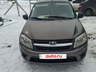 2017 Lada (ВАЗ) Granta I, коричневый, 700000 рублей, вид 3