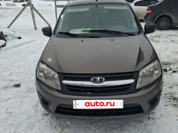 2017 Lada (ВАЗ) Granta I, коричневый, 700000 рублей - вид 2