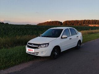 2013 Lada (ВАЗ) Granta I, белый, 340000 рублей, вид 2