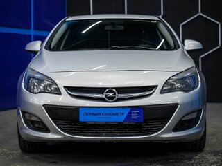 2012 Opel Astra J Рестайлинг, серебристый, 680000 рублей, вид 4
