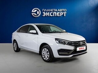 2024 Lada (ВАЗ) Vesta I Рестайлинг (NG), белый, 1180000 рублей, вид 3