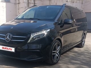 2019 Mercedes-Benz V-Класс Long 250 d длинный III (W447) Рестайлинг, чёрный, 4700000 рублей, вид 4