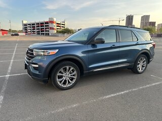 2019 Ford Explorer VI, синий, 3100000 рублей, вид 5