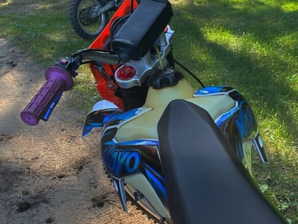 2022 Kayo K1 250 MX, синий, 119000 рублей - вид 7