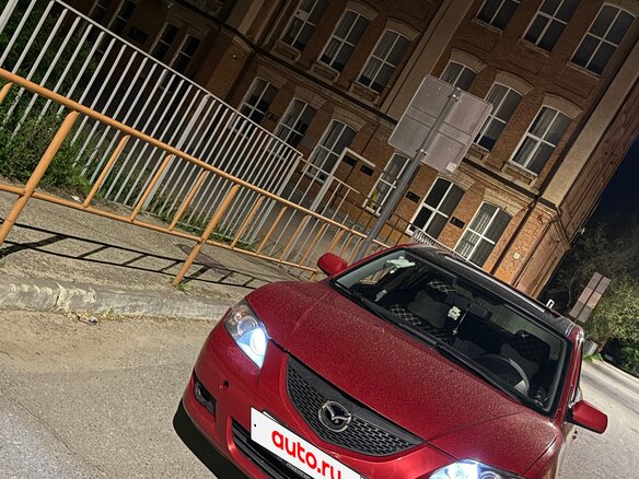 2005 Mazda 3 I (BK), красный, 500000 рублей - вид 2