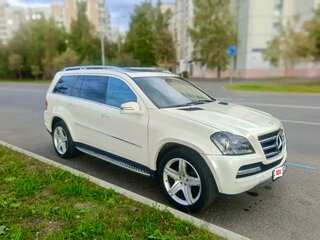 2011 Mercedes-Benz GL-Класс 500 I (X164) Рестайлинг, белый, 1850000 рублей, вид 4