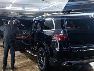 2024 Mercedes-Benz GLS 450 d II (X167) Рестайлинг, чёрный, 14975000 рублей, вид 2