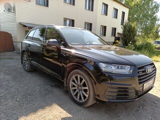 2017 Audi Q7 II (4M), чёрный, 4090000 рублей, вид 5