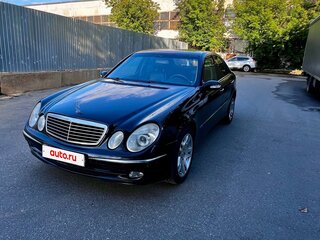 2002 Mercedes-Benz E-Класс 320 III (W211, S211), чёрный, 590000 рублей, вид 2