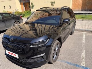2021 Skoda Kodiaq I Рестайлинг, чёрный, 3750000 рублей, вид 3