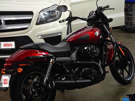 2015 Harley-Davidson Street 750, красный, 570000 рублей, вид 1