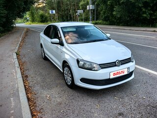 2014 Volkswagen Polo V, белый, 750000 рублей, вид 5