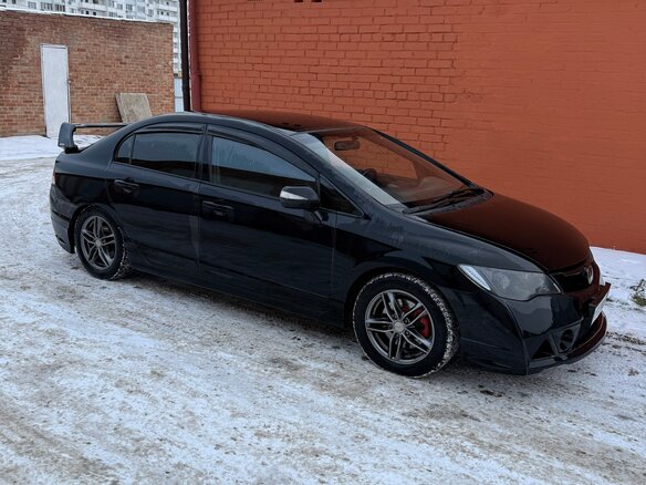 2007 Honda Civic VIII, чёрный, 680000 рублей - вид 11