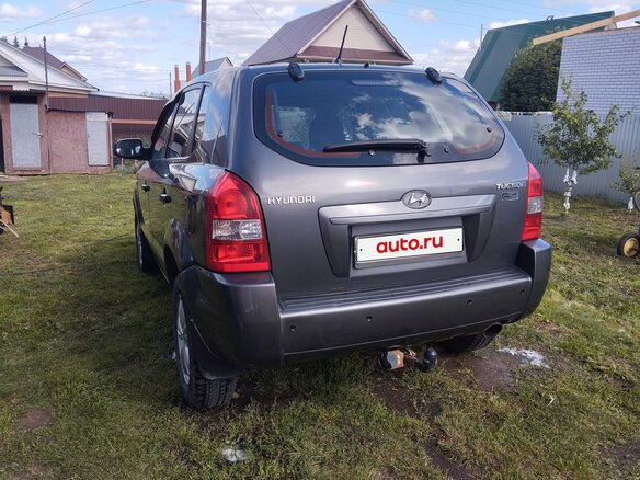 2008 Hyundai Tucson I, серый, 700000 рублей - вид 5