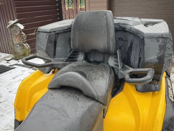 2012 BRP Can-Am Outlander MAX 500, жёлтый, 650000 рублей - вид 8